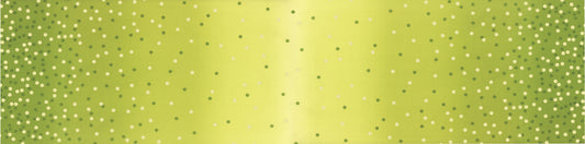 108 Inch Quilt Back Ombre Confetti Lime Green