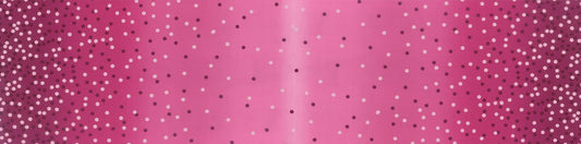 108 Inch Quilt Back Ombre Confetti Magenta