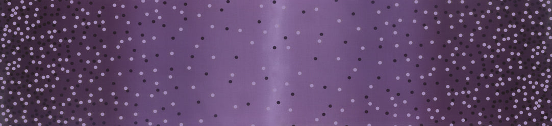 108 Inch Quilt Back Ombre Confetti Aubergine