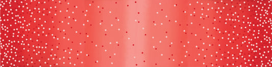 108 Inch Quilt Back Ombre Confetti Cherry