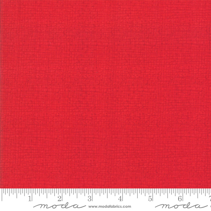 108 Inch Quilt Back Thatched Crimson