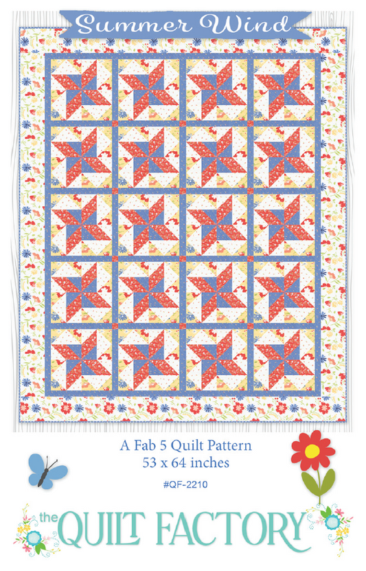 Downloadable Summer Wind Quilt Pattern