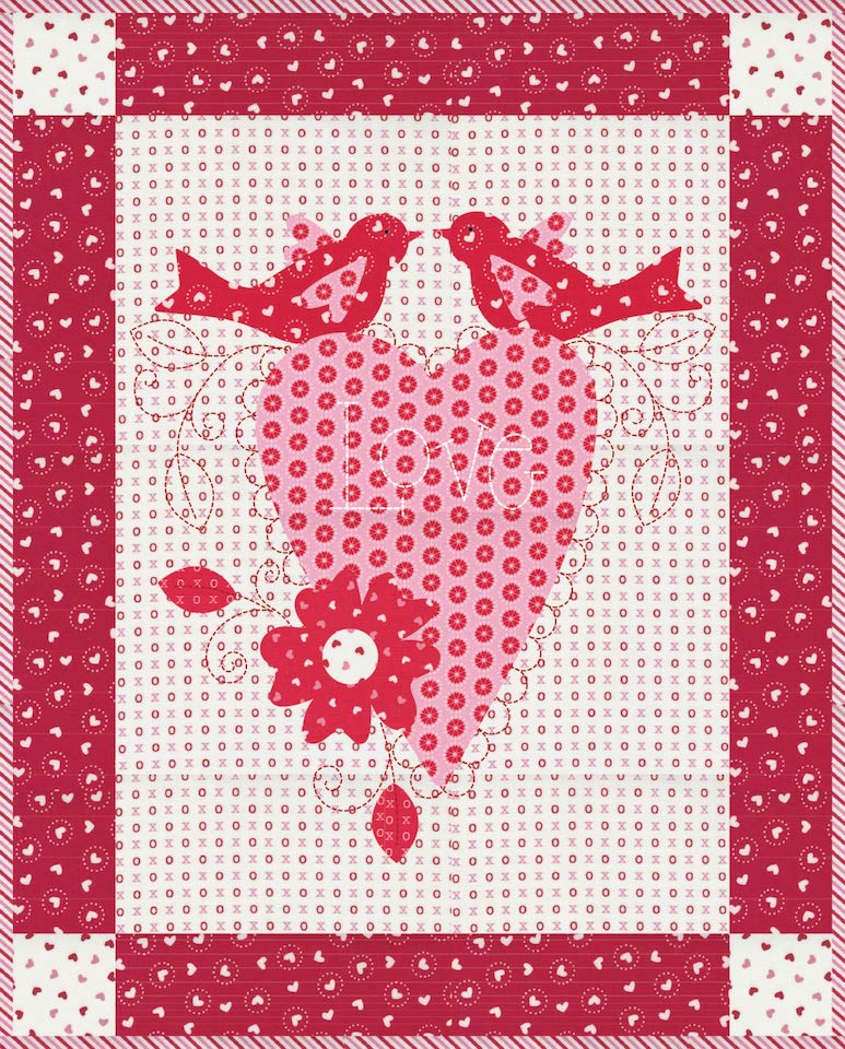 Downloadable Be Mine Quilt Pattern