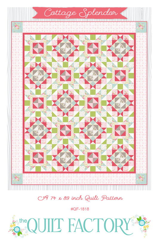 Downloadable Cottage Splendor Quilt Pattern