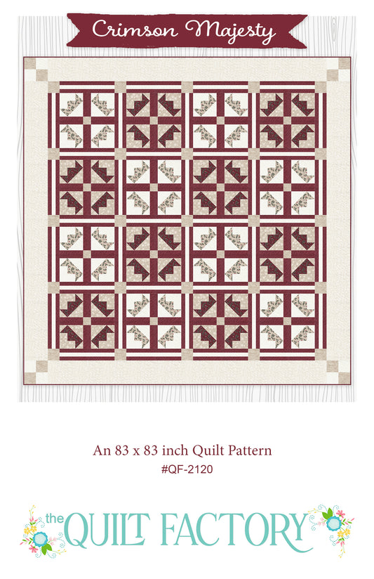 Crimson Majesty Quilt Kit