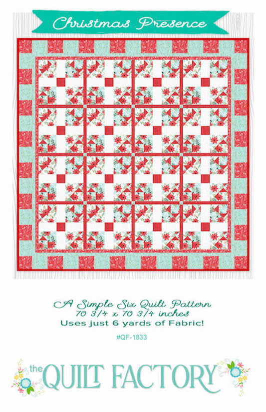 Downloadable Christmas Presence Quilt Pattern