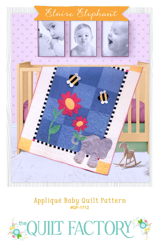 Downloadable Eloise Elephant Quilt Pattern