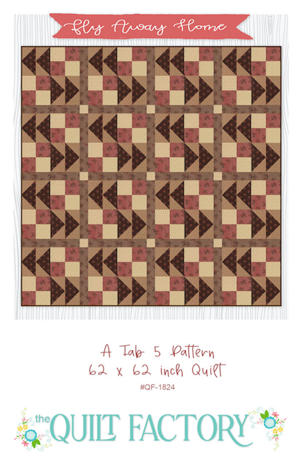 Downloadable Fly Away Home Quilt Pattern
