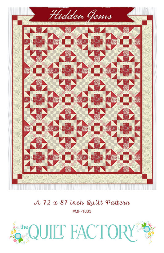 Downloadable Hidden Gems Quilt Pattern