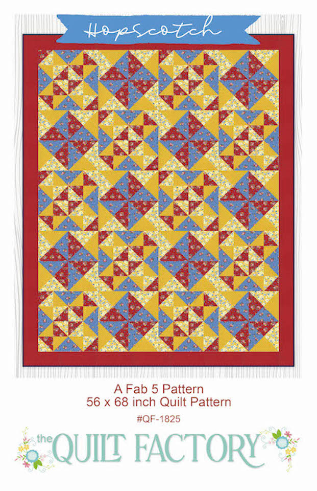 Downloadable Hopscotch Quilt Pattern