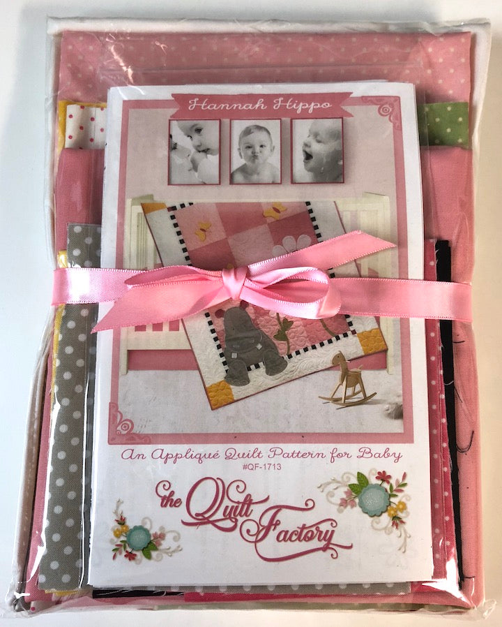 Hannah Hippo Quilt Kit