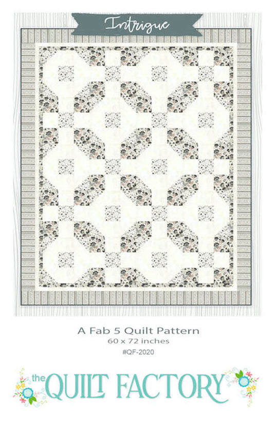 Downloadable Intrigue Quilt Pattern