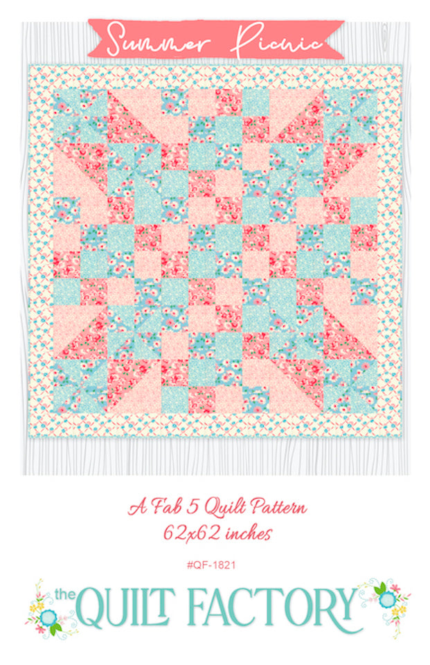 Downloadable Summer Picnic Quilt Pattern