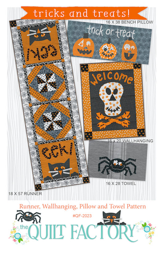 Downloadable Tricks and Treats Quilt Pattern