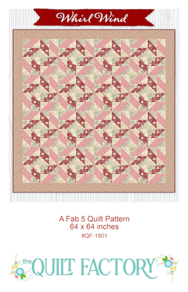 Downloadable Whirlwind Quilt Pattern