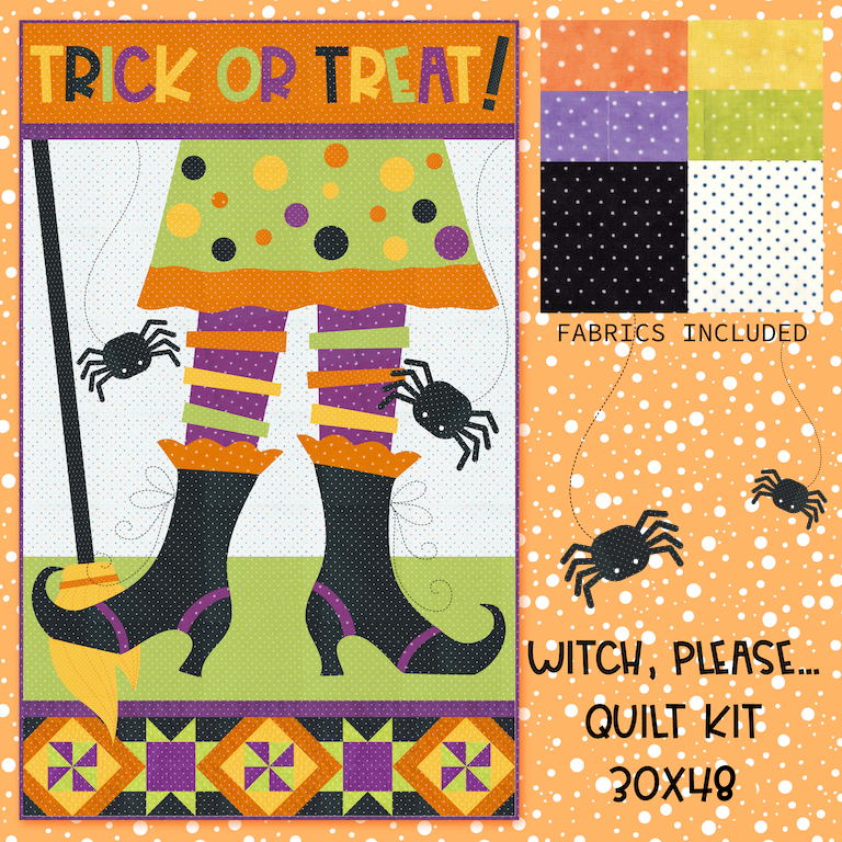 Trick or Treat Panel Quilt Kit