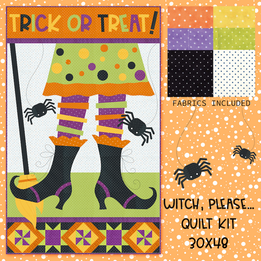 Witch Please Quilt Kit