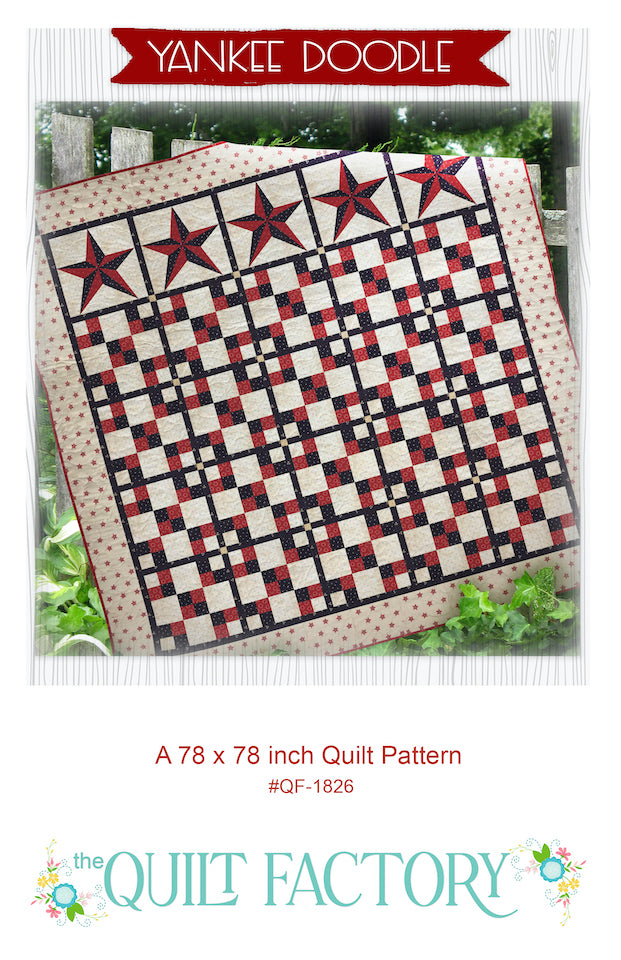 Downloadable Yankee Doodle Quilt Pattern