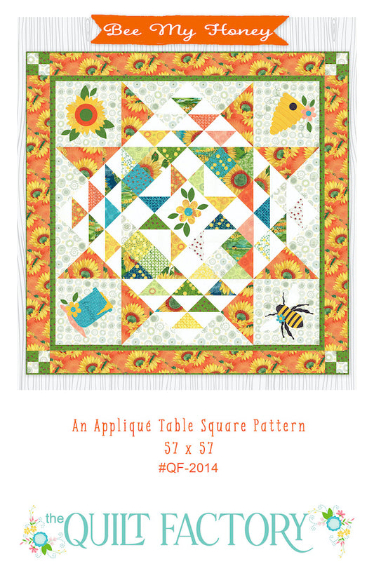 Downloadable Bee My Honey Quilt Pattern