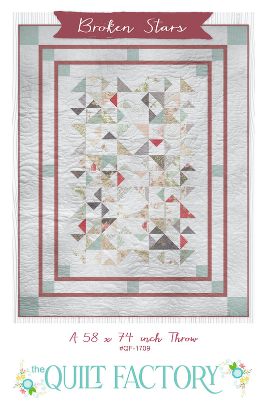 Downloadable Broken Stars Quilt Pattern