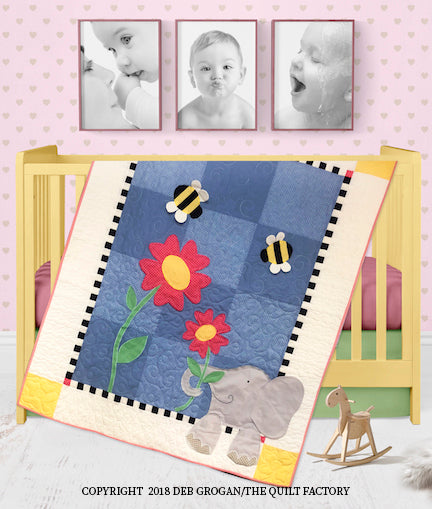 Eloise Elephant Quilt Kit