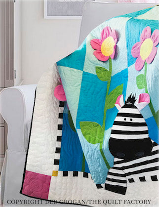 Zoe Zebra Quilt Kit