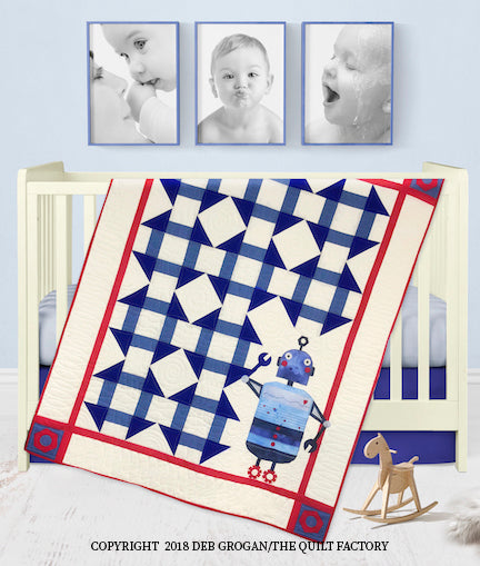 Remi Robot Quilt Kit