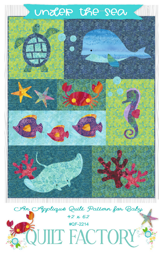 Downloadable Under the Sea Quilt Pattern