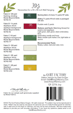 Joy Quilt Kit