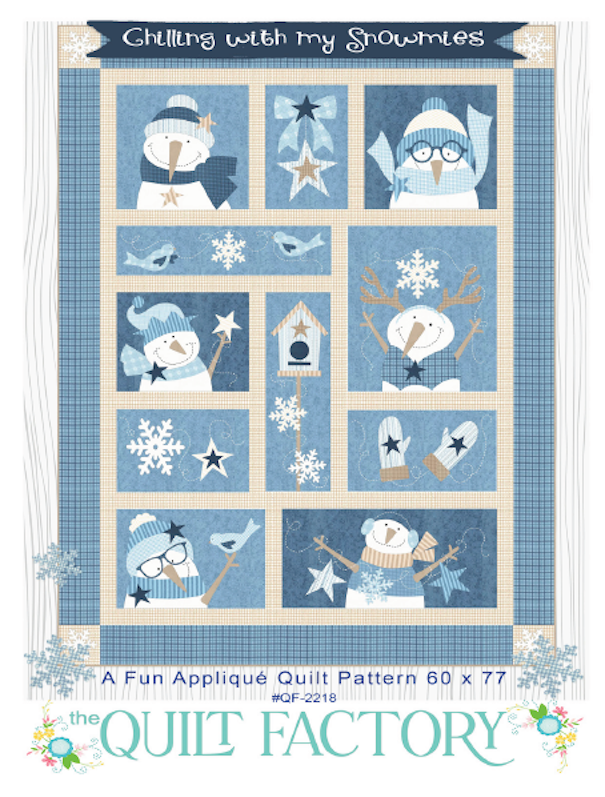Downloadable Chilling With My Snowmies Quilt Pattern The Quilt Factory