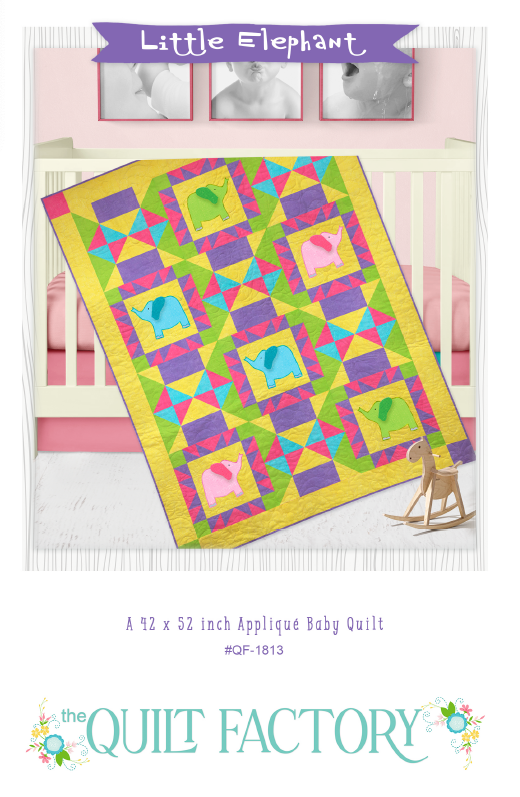 Downloadable Little Elephant Quilt Pattern