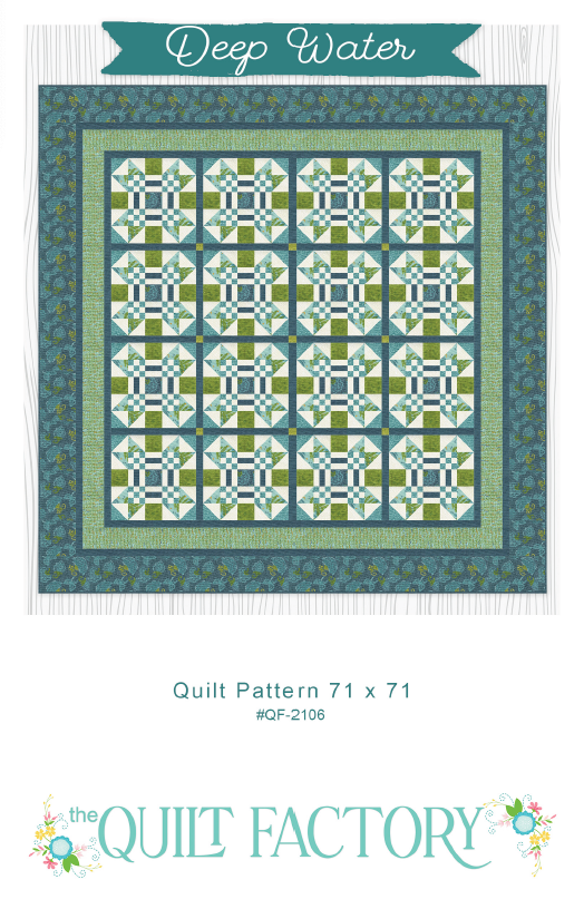 Water Quilt Pattern Downloadable Deep Water Quilt Pattern – The Quilt Factory