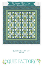 Downloadable Deep Water Quilt  Pattern