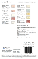 Downloadable Sunny Skies Pattern