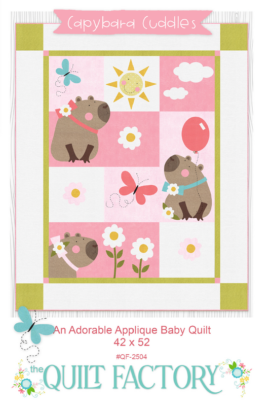 Downloadable Capybara Cuddles Pattern