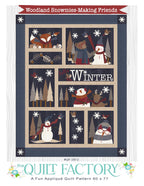 Woodland Snowmies BOM Intro-Block 1 Pattern