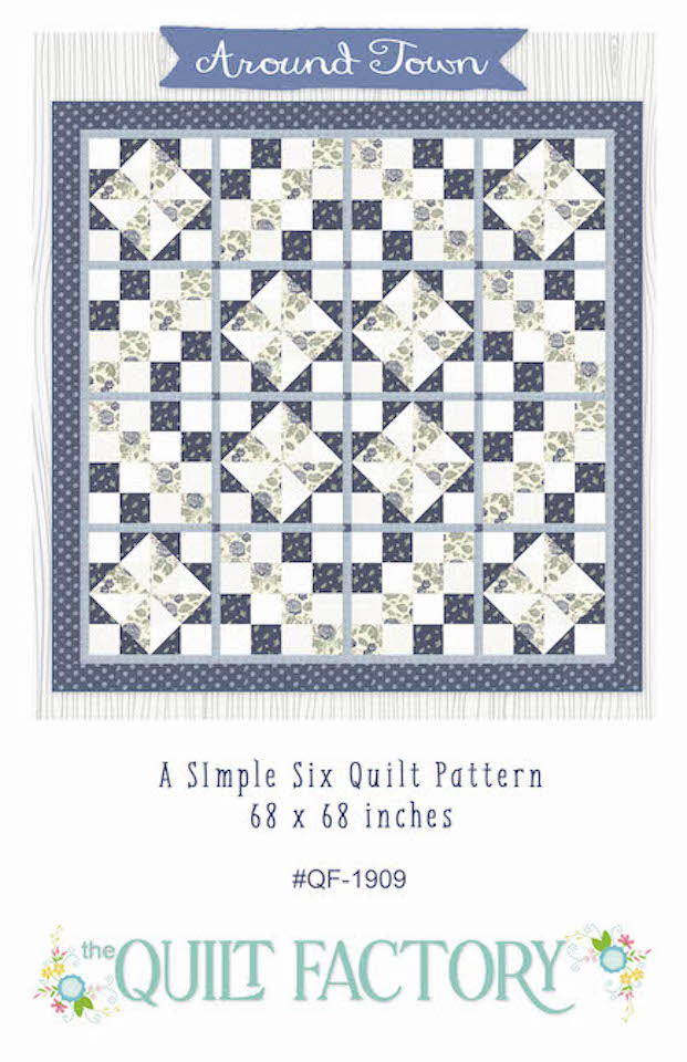 Downloadable Around Town Quilt Pattern – The Quilt Factory