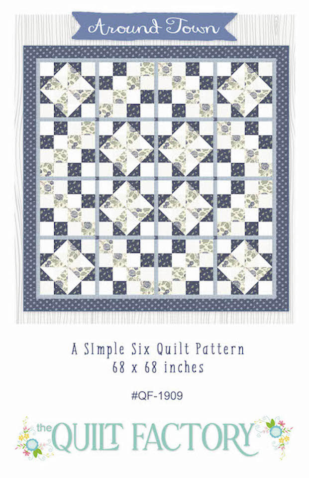 Downloadable Around Town Quilt Pattern