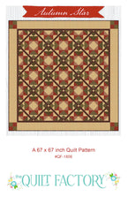 Downloadable Autumn Star Quilt Pattern
