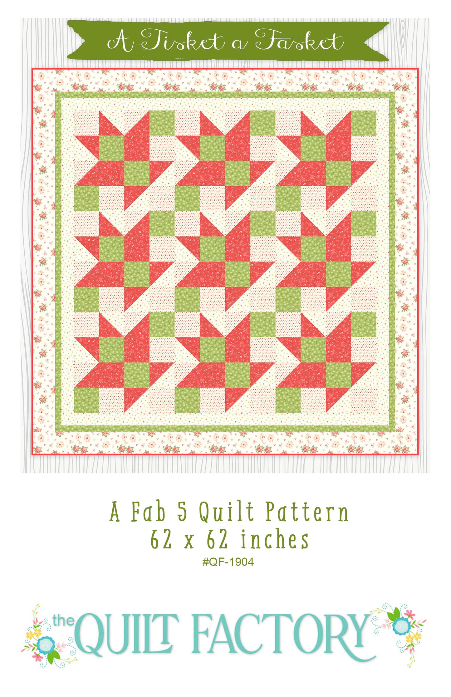 Downloadable A Tisket A Tasket Quilt Pattern