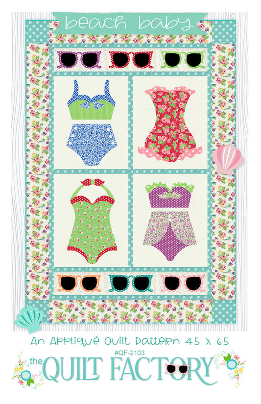 Downloadable Beach Baby Quilt Pattern