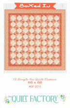 Downloadable Boxed In Quilt Pattern