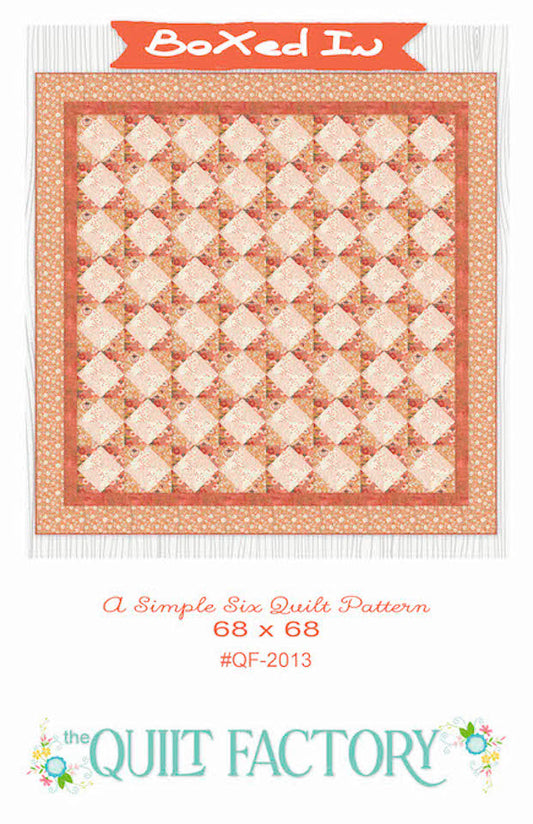 Downloadable Boxed In Quilt Pattern