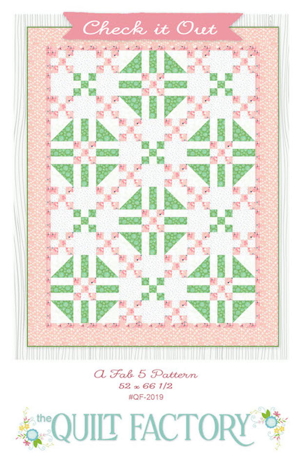 Downloadable Check It Out Quilt Pattern