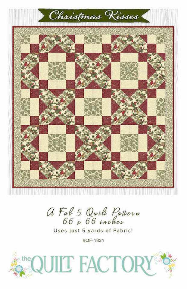 Downloadable Christmas Kisses Quilt Pattern