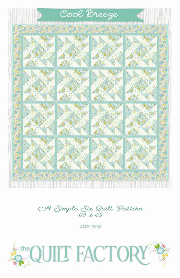 Downloadable Cool Breeze Quilt Pattern