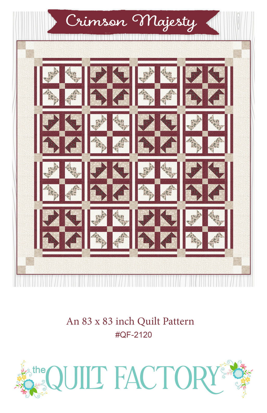 Crimson Majesty Quilt Kit