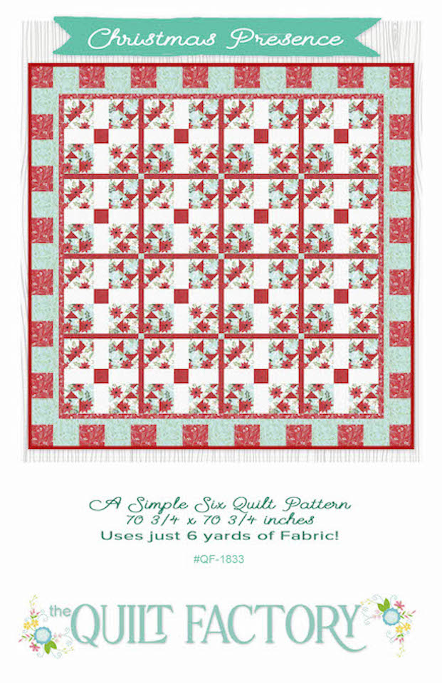 Downloadable Christmas Presence Quilt Pattern
