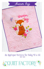 Downloadable Fox Dream Big Quilt Pattern