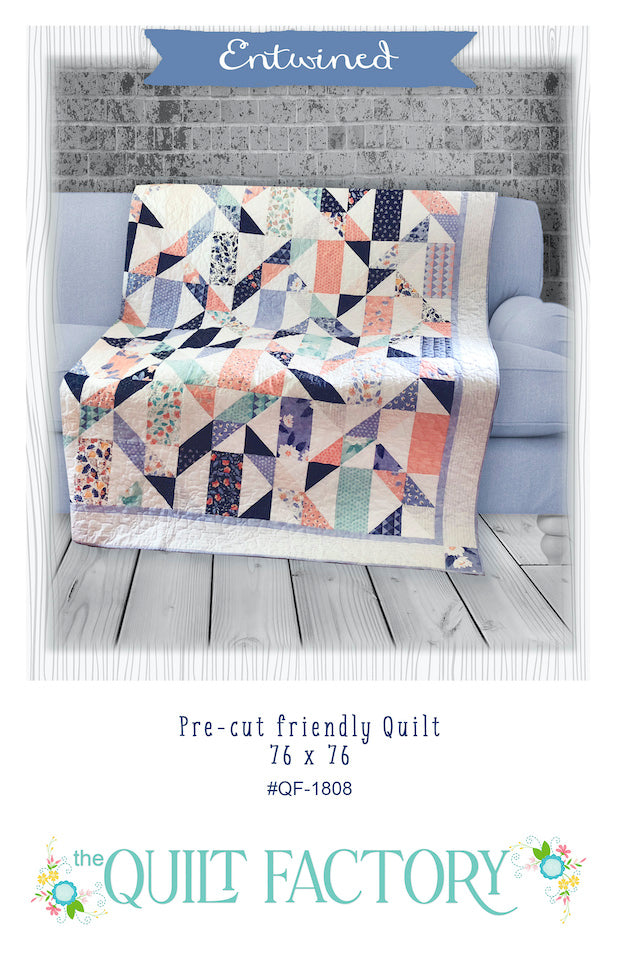 Downloadable Entwined Quilt Pattern